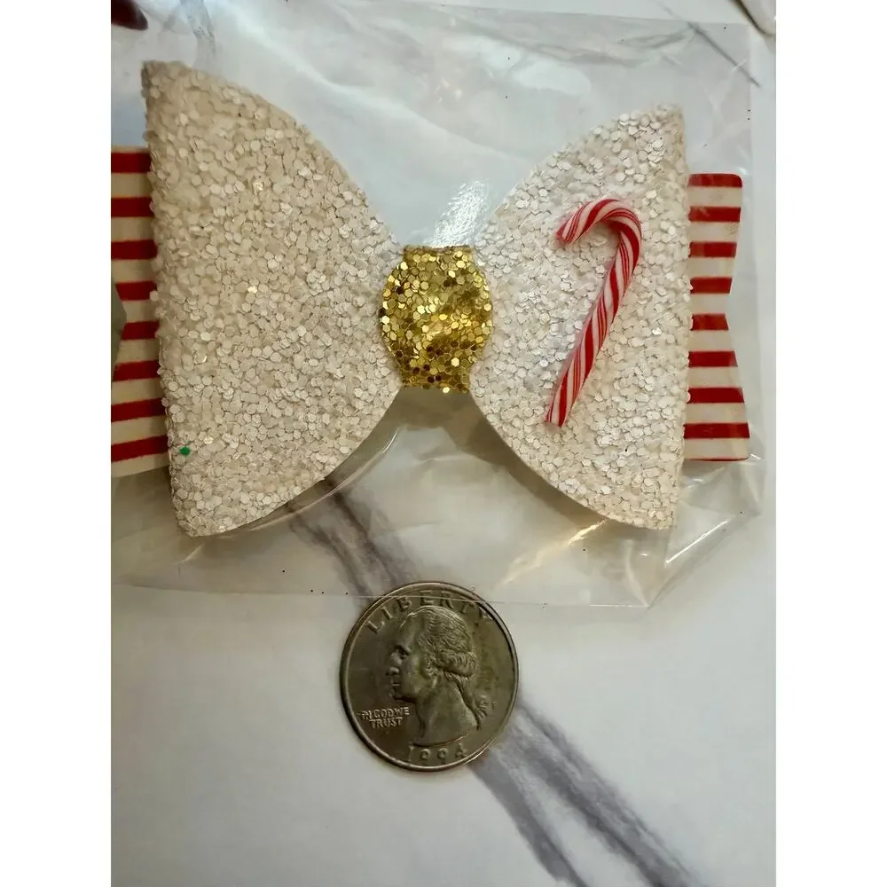 New set of 5 Christmas Hair Bows